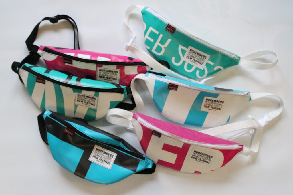 NIHRFF Upcycling Bauchtasche / Hip bag